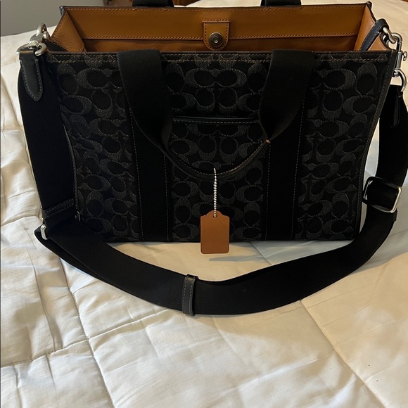 Black Patterned Women's Bag - Picture 8 of 8